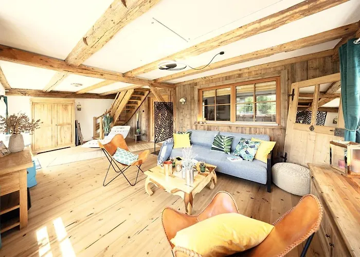 Chalet Privates Mit Garten Hot Tub Kamin Bergblick