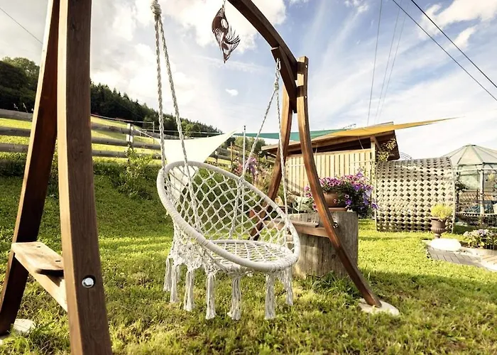 Chalet Privates Mit Garten Hot Tub Kamin Bergblick Plessnitz