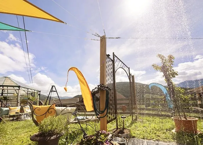 Privates Mit Garten Hot Tub Kamin Bergblick