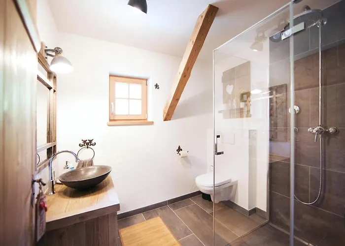 Alpesi faház Privates Mit Garten Hot Tub Kamin Bergblick *